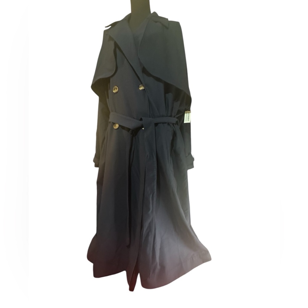 NWT Old Navy Trench Coat - Women | Color: Blue | Size 3X